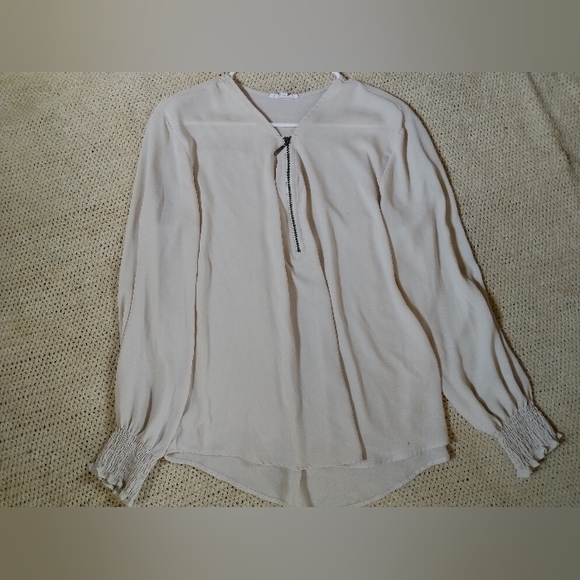 Maurices Tops - Maurices White Long Sleeve Blouse